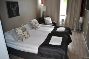 Comfortable hotel room at Ellivuori Resort